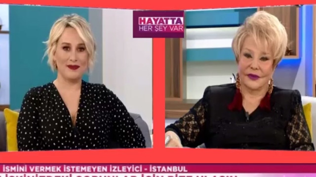 Canlı yayında şok itiraf: ''Evli bir adamı eve kapattım''