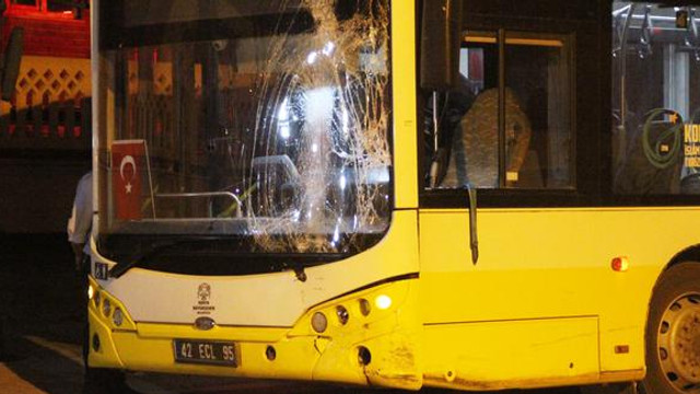 Bu da minibüsçü dehşeti: Otobüse ateş açtı