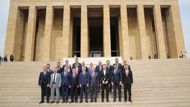 Trabzonspor’dan Anıtkabir ziyareti !