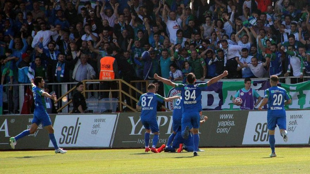 Rizespor ve Ankaragücü Süper Lig'de !