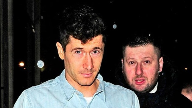 Lewandowski o menajerle görüntülendi !