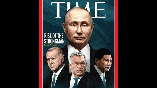 Erdoğan Time'ın kapağında