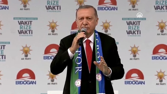 Erdoğan'dan İnce'ye ''beyaz Türk'' yanıtı