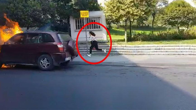 Otobüs için canını hiçe saydı !