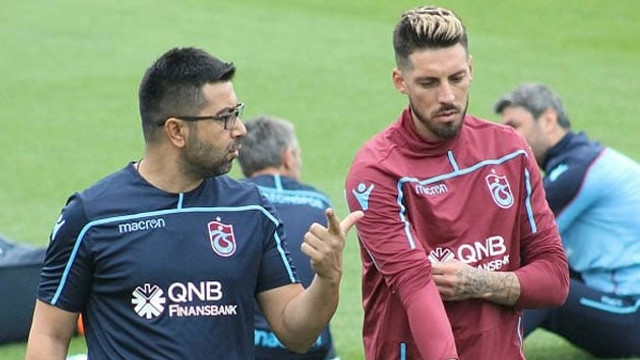 Jose Sosa Trabzonspor antrenmanına katıldı