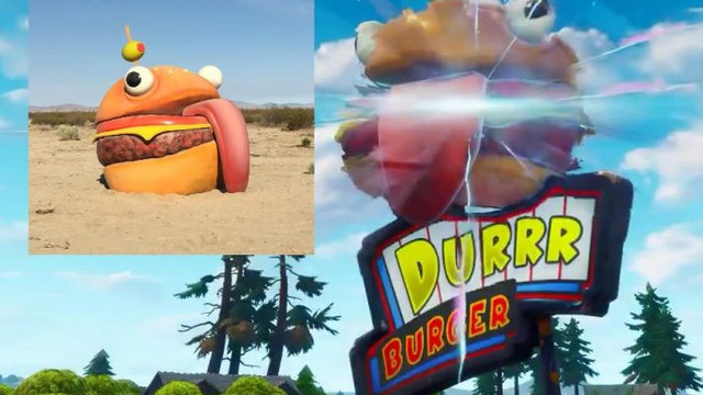 Fortnite’ın ‘kaybolan hamburgeri’ Kaliforniya’daki çölde ortaya çıktı