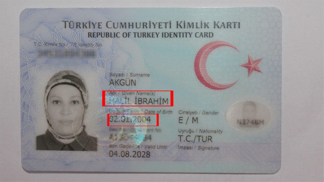 14 yaşındaki çocuğun yeni kimliğindeki hata pes dedirtti