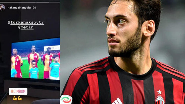 Hakan Çalhanoğlu'ndan Galatasaray paylaşımı !