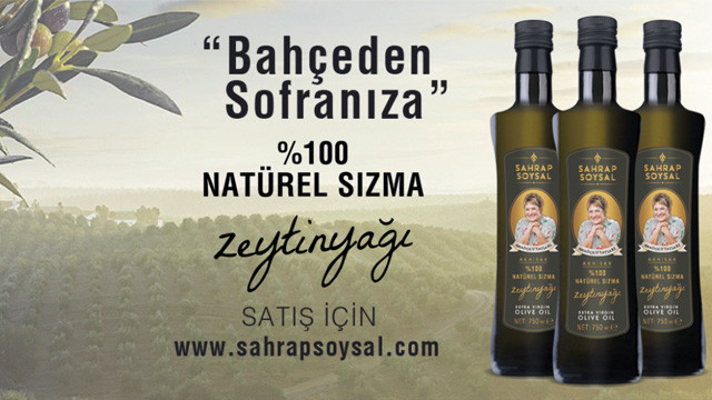 Sahrap Soysal Naturel Sızma Zeytinyağı sizlerle