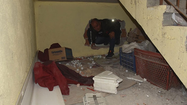 Kumarhane baskınında gizli geçit