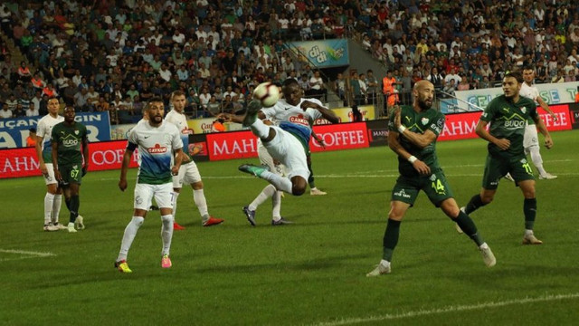 Çaykur Rizespor - Bursaspor: 1-1