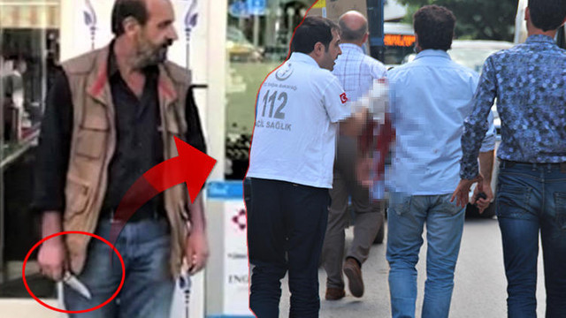 Dehşeti saçtı ! Hiçbir şey olmamış gibi devam etti