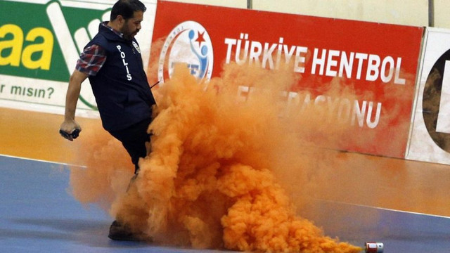 Hentbolda olaylı maç ! Şampiyon Beşiktaş !