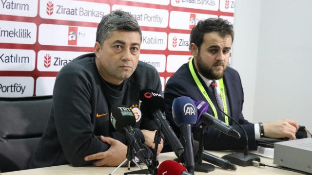 Galatasaray Yardımcı Antrenörü Levent Şahin'den forvet açıklaması