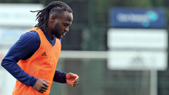 Victor Moses ilk antrenmanına çıktı