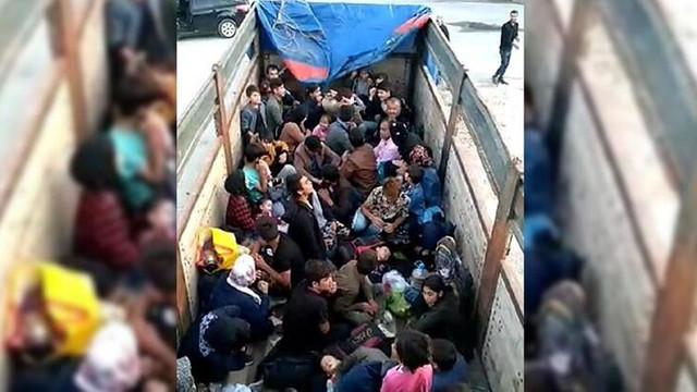 77 göçmen böyle yakalandı