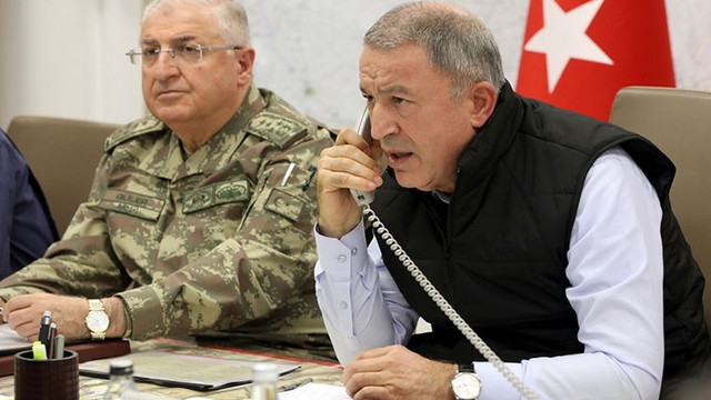 Bakan Hulusi Akar Rus mevkidaşı Şoygu ile görüştü