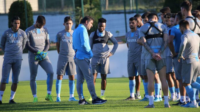 Trabzonspor'da Obi Mikel antrenmanı yarıda bıraktı