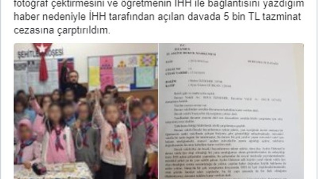 Çocuklara idam ipi verilmesini yapan editöre para cezası