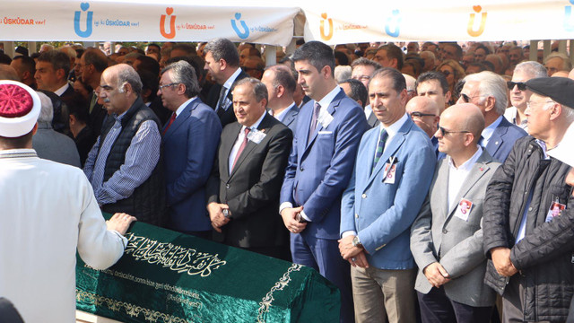 Başkan Gökhan Yüksel eski bakanların cenaze törenine katıldı