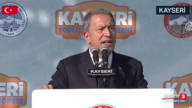 Bakan Akar'dan Barış Pınarı Harekatı için net mesaj