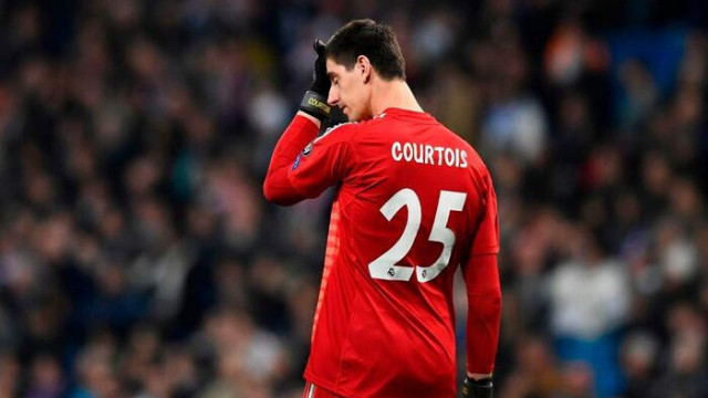 Real Madrid'de Courtois ikinci yarıya çıkmadı