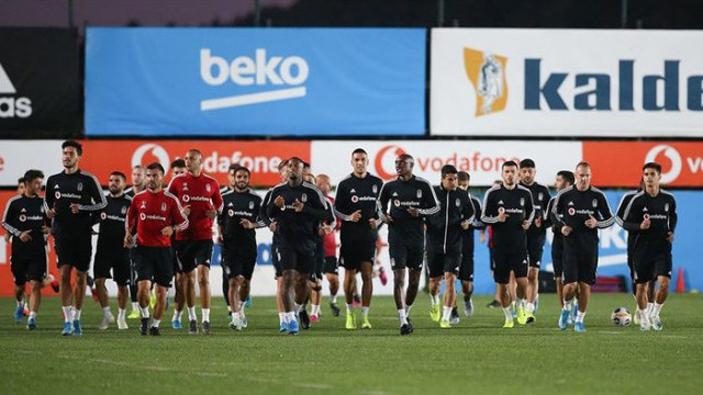 Beşiktaş Braga maçı hazırlıklarına başladı