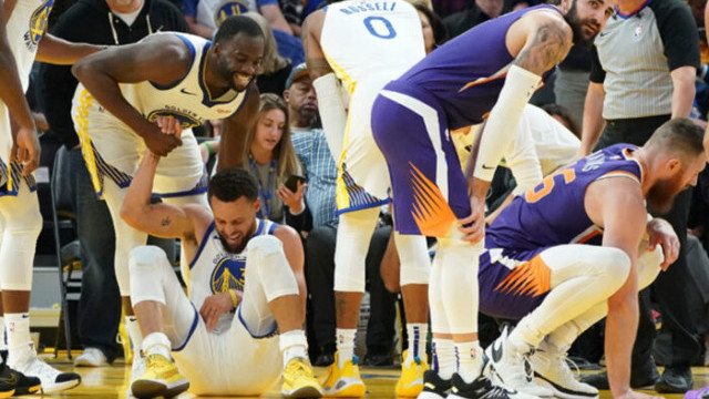 Golden State Warriors'ta Stephen Curry şoku
