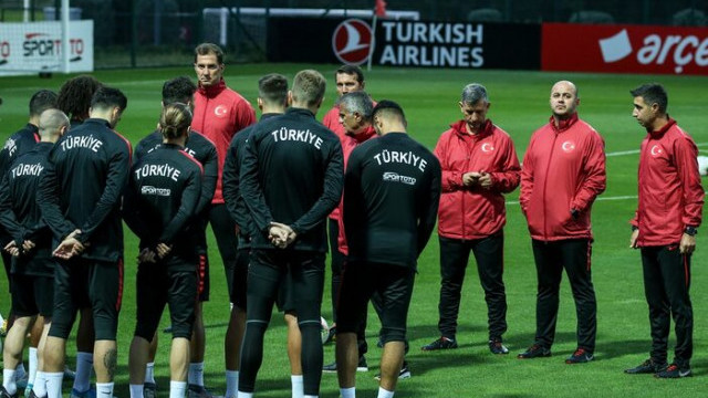 A Milli Futbol Takımı, Arnavutluk ve Fransa maçlarının hazırlıklarına başladı