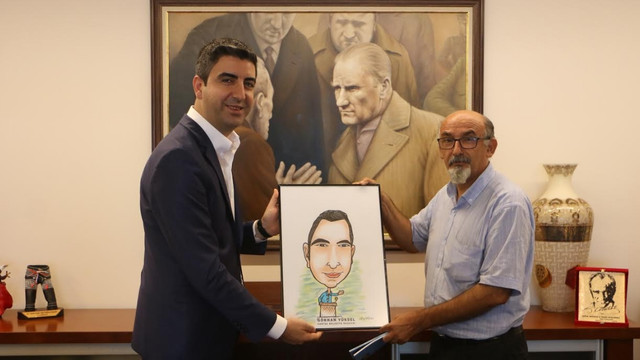 Kartallı Şair ve Yazarlardan Başkan Gökhan Yüksel’e Ziyaret