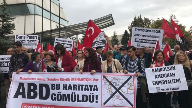 Vatan Partisi'nden Ankara'da ''ABD'' protestosu