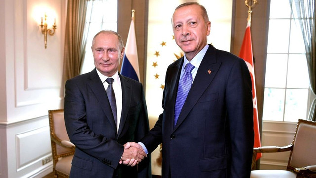Cumhurbaşkanı Erdoğan, Putin ile görüştü