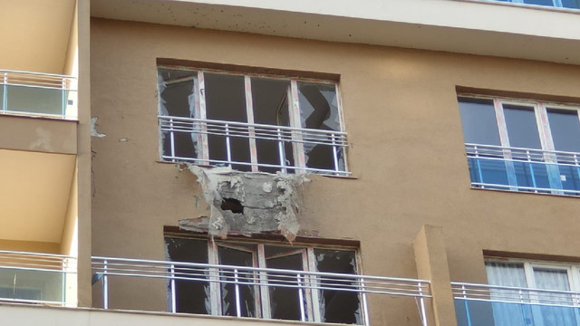 Nusaybin'e roket isabet etti