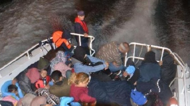 Kuşadası'nda 68 düzensiz göçmen yakalandı