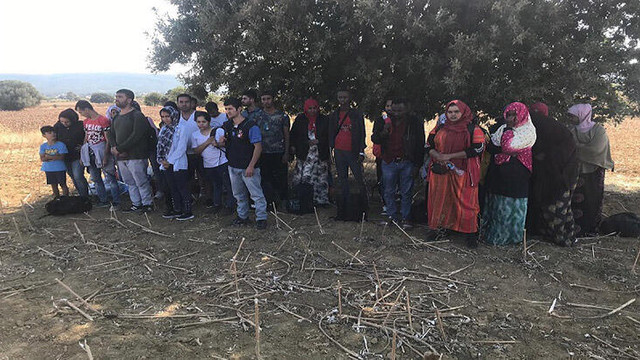 Çanakkale'de 39 kaçak göçmen yakalandı