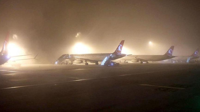 Sabiha Gökçen Havalimanı'nda seferlerde aksama