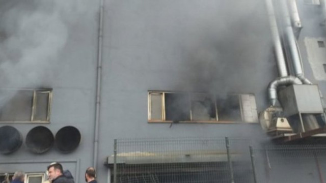 İstanbul'da fabrikada korkutan yangın