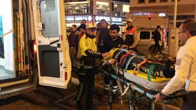 Aynı trafik canavarı yine ortaya çıktı: 1 Polis yaralı