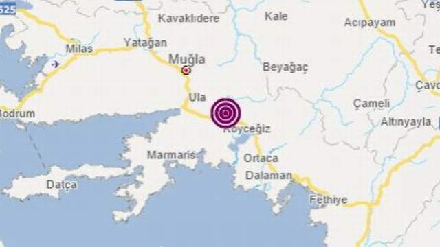 Muğla'da bir deprem daha! Ege peş peşe depremlerle sarsıldı!