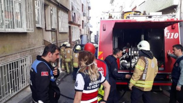 İstanbul'da korkutan yangın