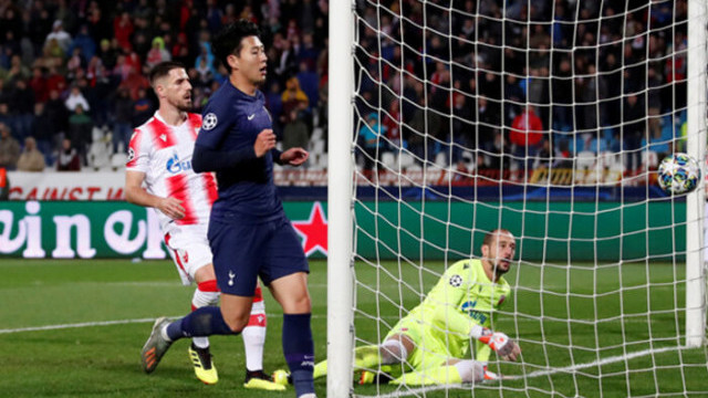 Kızılyıldız 0-4 Tottenham (UEFA Şampiyonlar Ligi)
