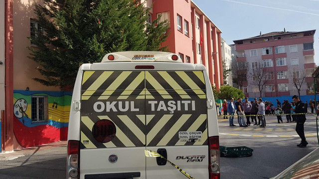İstanbul'da okul bahçesinde dehşet! Servis aracı öğrenciyi ezdi
