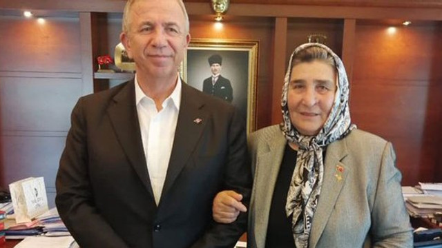 Pakize Akbaba'dan Mansur Yavaş'a ziyaret