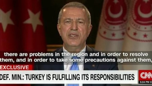 Bakan Akar'dan YPG/PKK açıklaması: YPG/PKK bölgeden çekilmedi