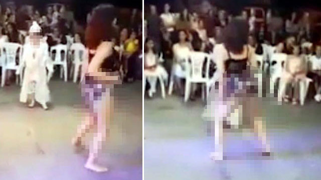 Sünnet düğünündeki erotik dans rezaletinde aile dansçıları suçladı