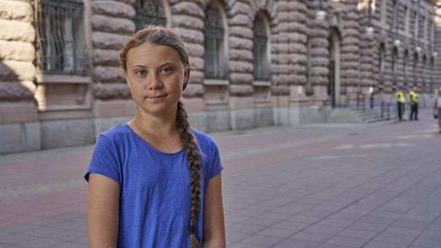 Çevreci Greta Thunberg yılın kişisi seçildi