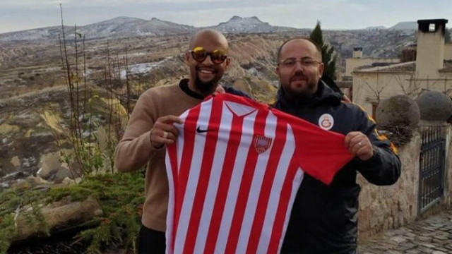 Galatasaray'ın eski futbolcusu Felipe Melo, Kapadokya'da