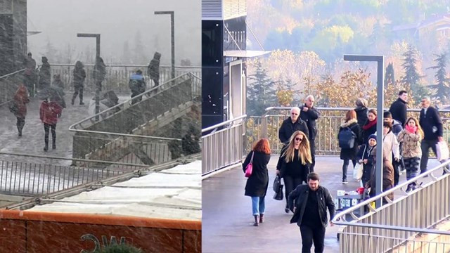 Gecen Yil Bugun Lapa Lapa Kar Yagmisti Istanbul Da Kar Bekleniyor Mu Guncel