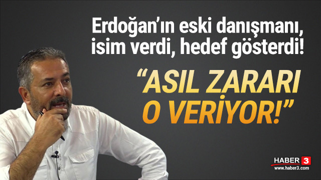 Erdoğan’ın eski danışmanından dikkat çeken açıklama