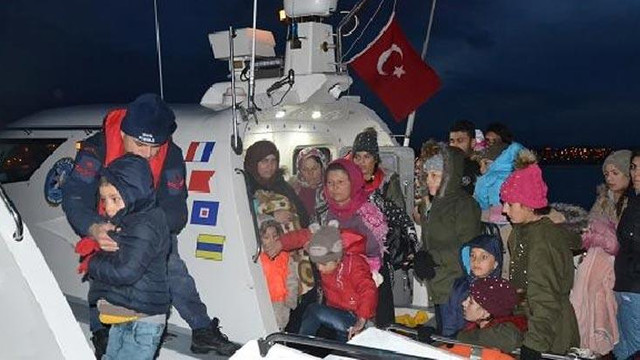 108 kaçak göçmen yakalandı !